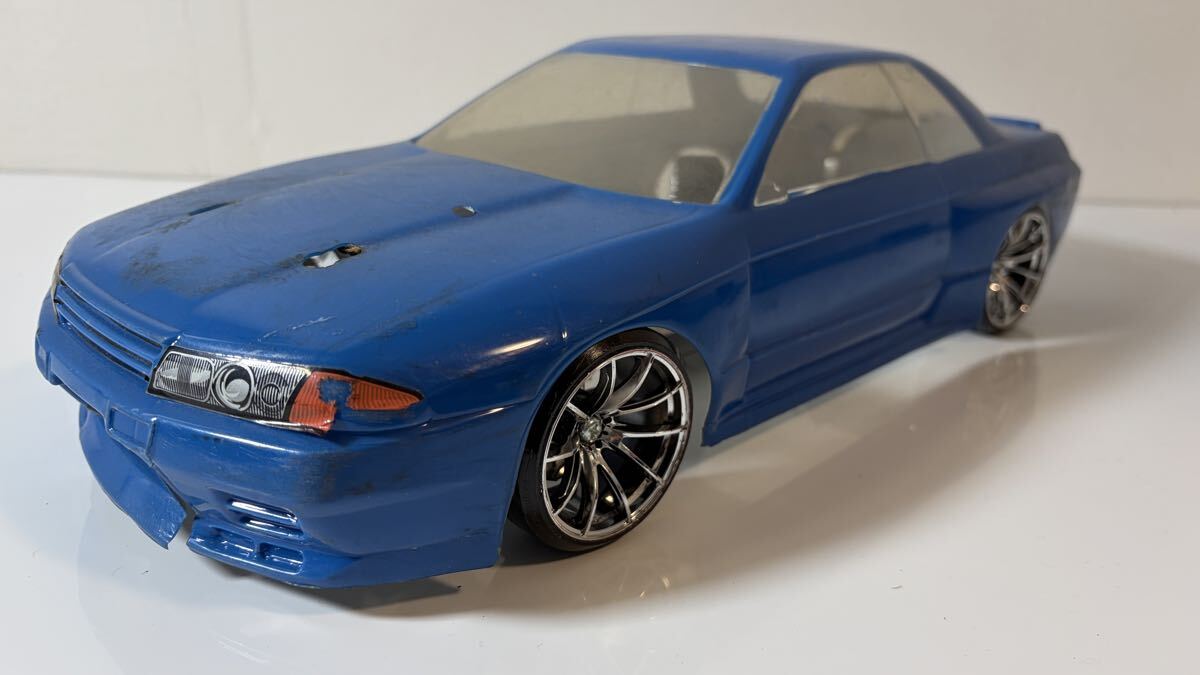 1/10 ラジドリ ボディ NISSAN スカイライン 34 GT-R URAS のむけん D1