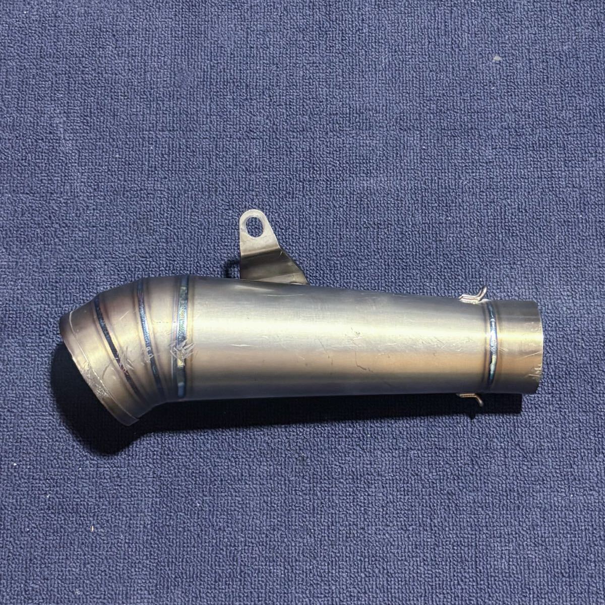 即納 汎用 60.5 50.8mm チタン風サイレンサー マフラー スリップオン