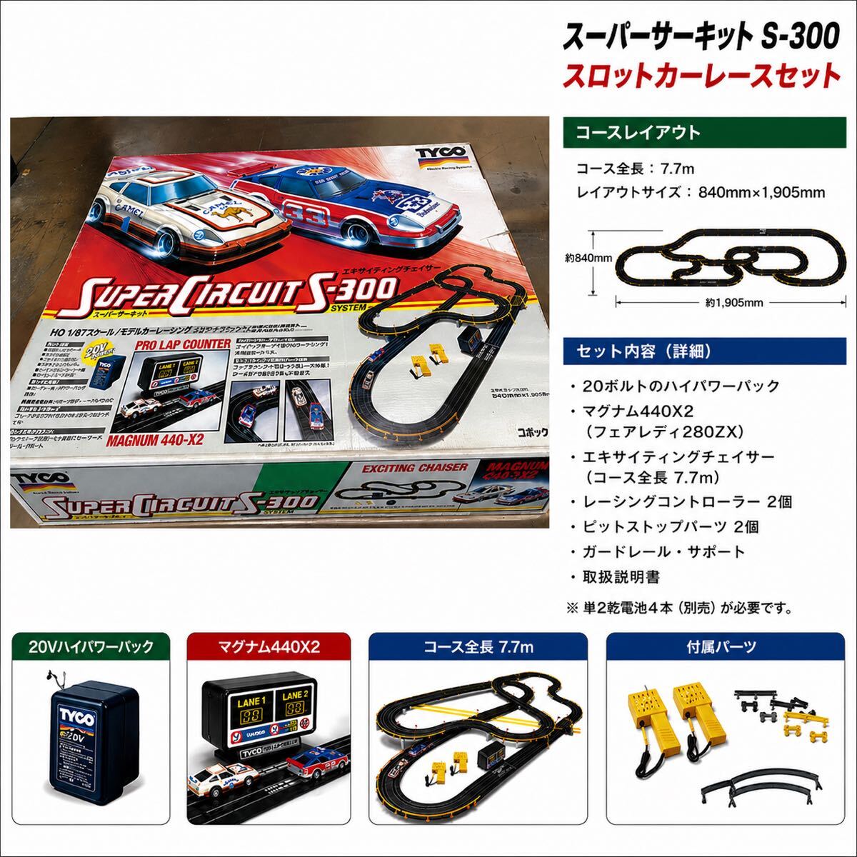 新品】新品！昭和レトロ/トイタウン/スピードサーキット/スーパーカー