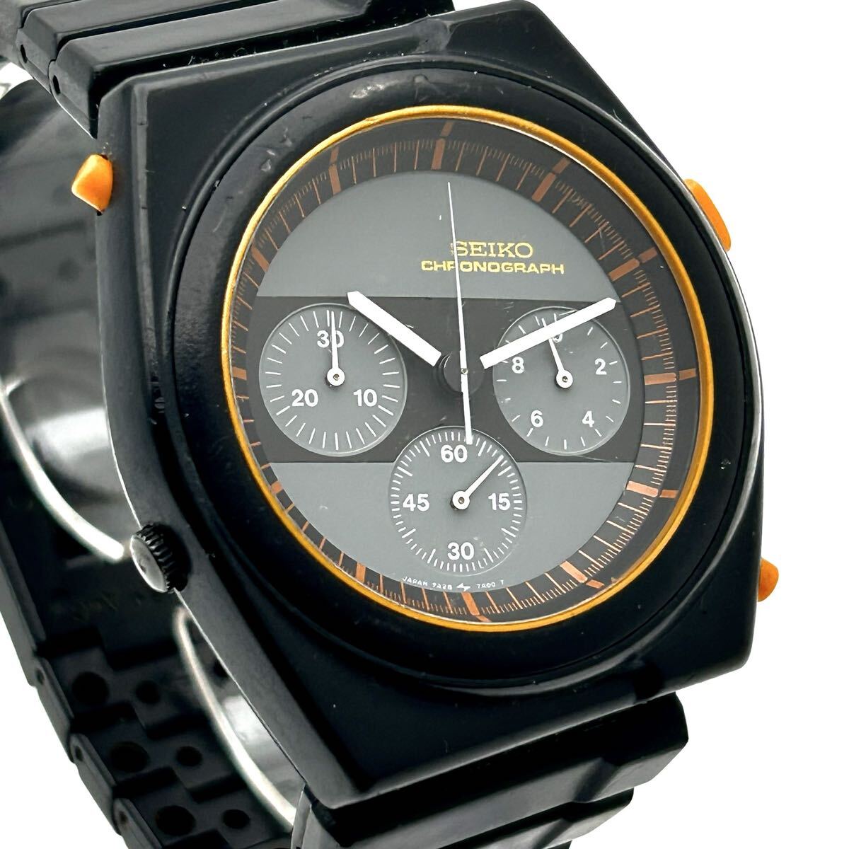 希少】セイコー SEIKO 7A28-500A スピードマスター ジウジアーロ 