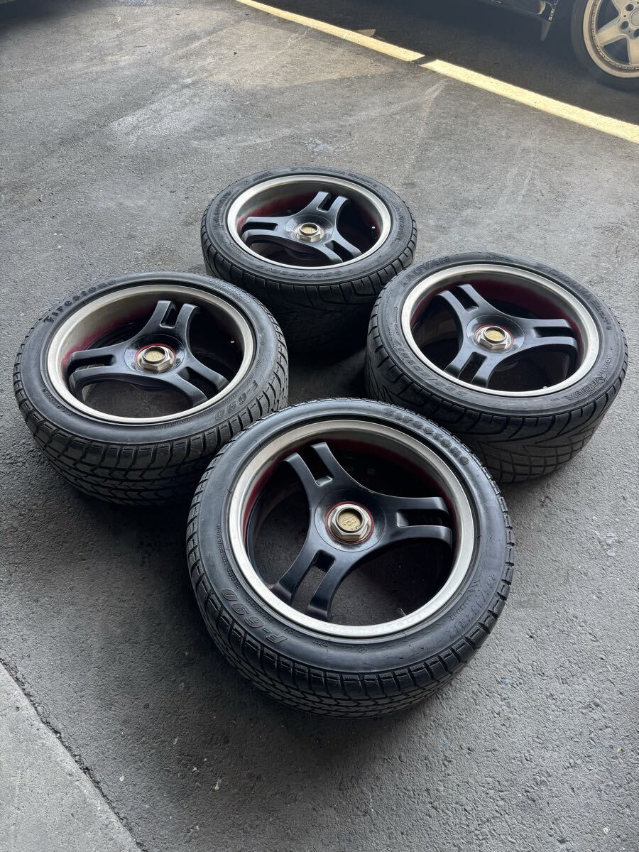 絶版 ENKEI Racing S エンケイ レーシングS 9J / +22 17インチ S13 S14