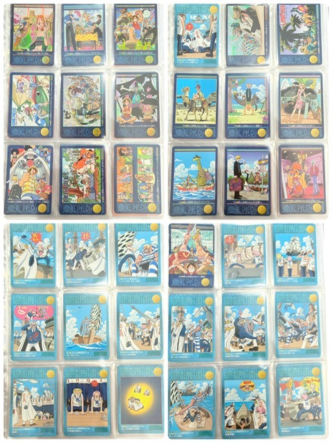 バンダイ カードダス 台紙 ワンピース 大量 ビジュアルアドベンチャー