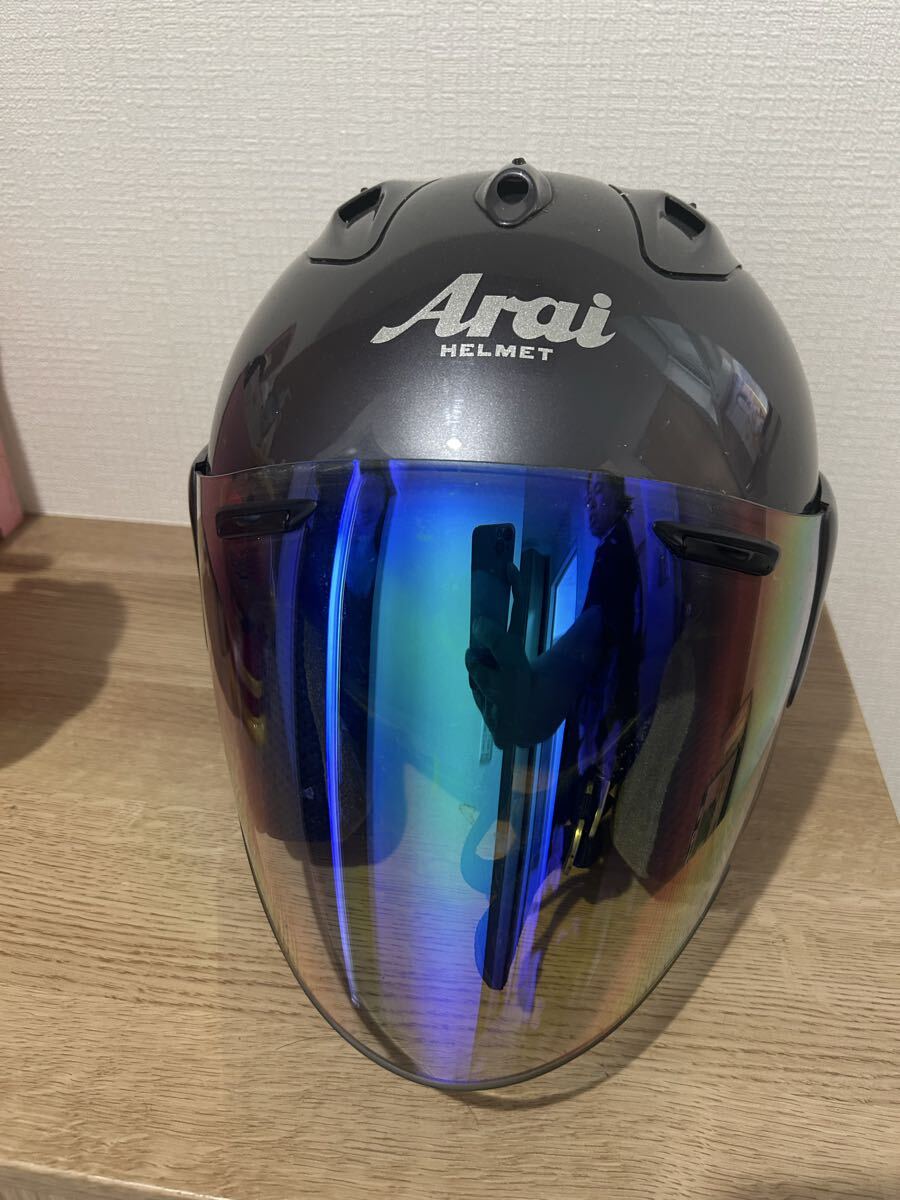 美品 Arai アライ RX-7X RX-7X サイズXL(61・62) ホワイト フル