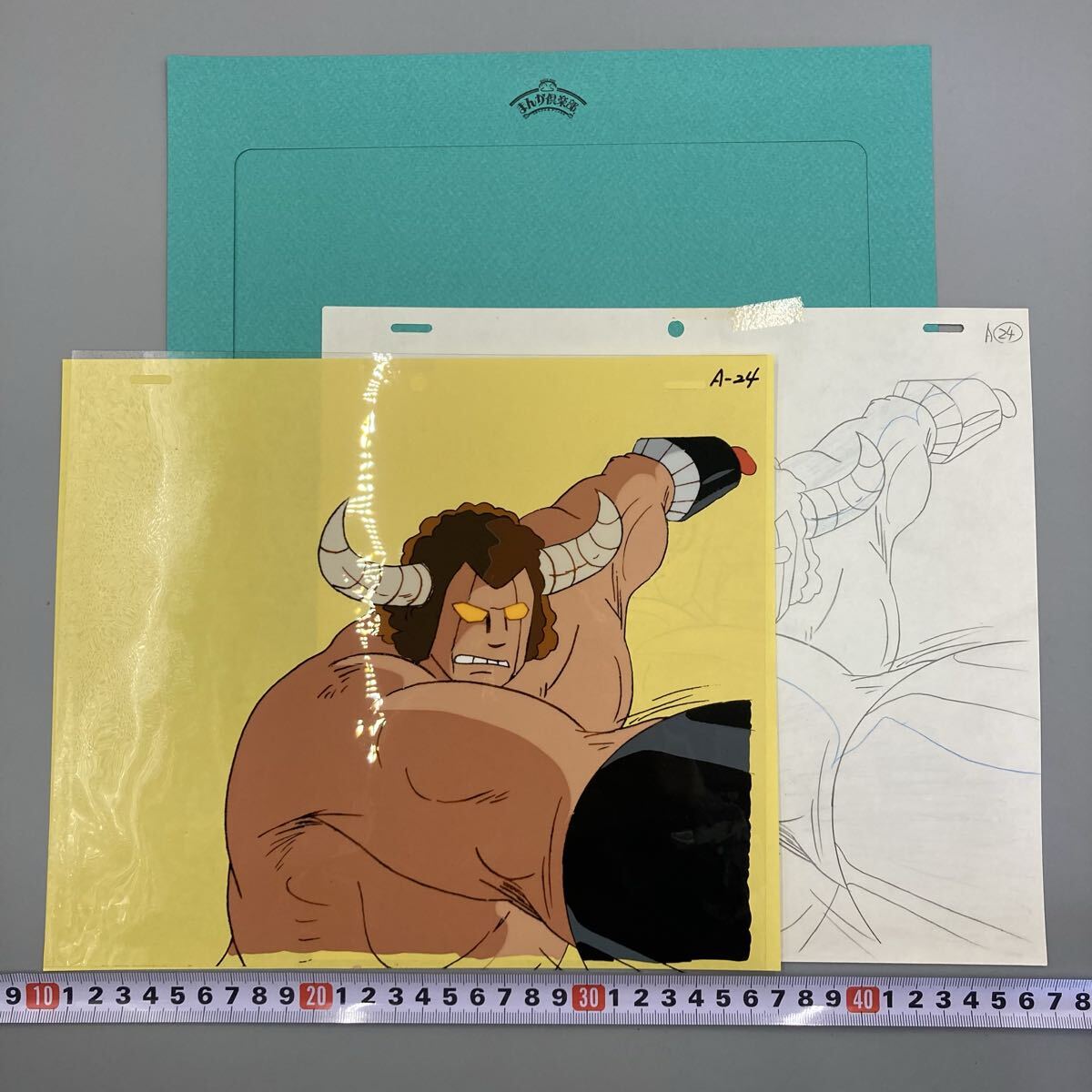 新品】キン肉マン TV版 吉野家？ キン肉マン セル画 直筆 一点物 の