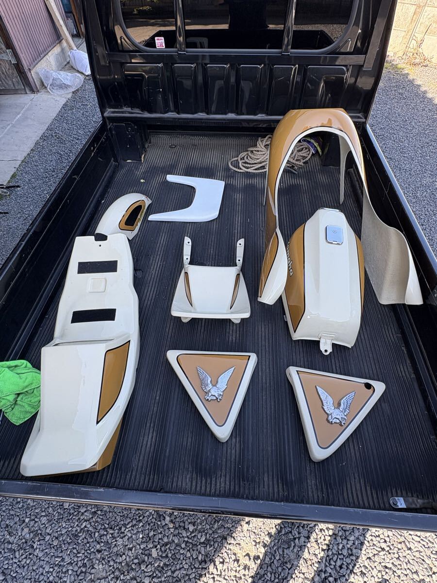 新品】CBX 400F BEET タイプ シート 初期 木山 当時物 カフェ シングル