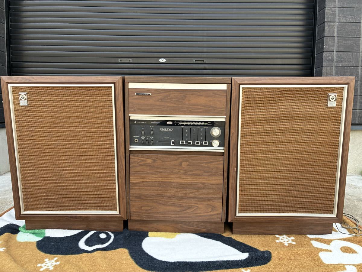 Columbia コロンビア 音聴箱 カセットテープ ラジオ 日本 GP-70 