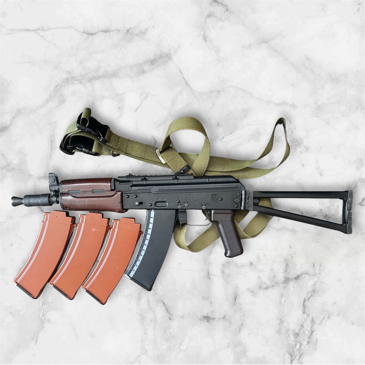 東京マルイ 次世代 AKS74U AKS-74U クリンコフ リアルウッド 木製
