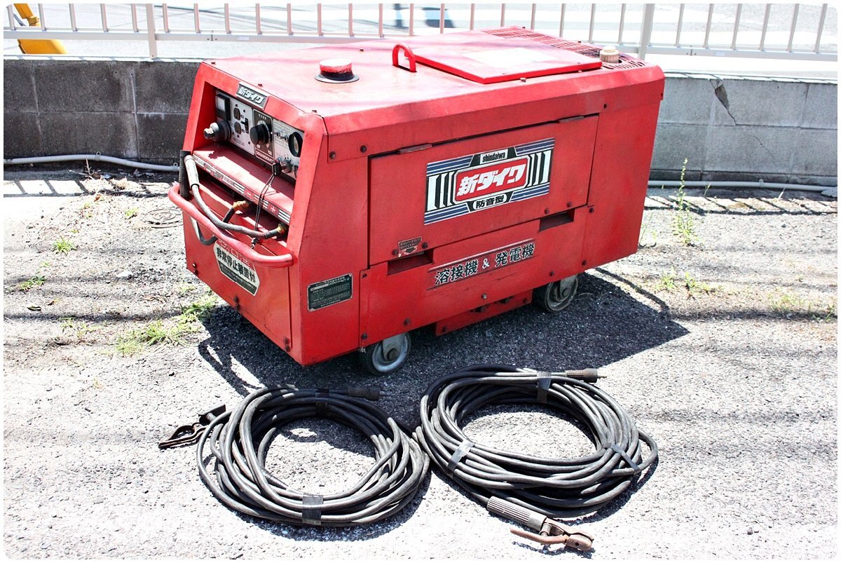 新品】新ダイワ やまびこ ディーゼルエンジン溶接機 DGW400DM エンジン