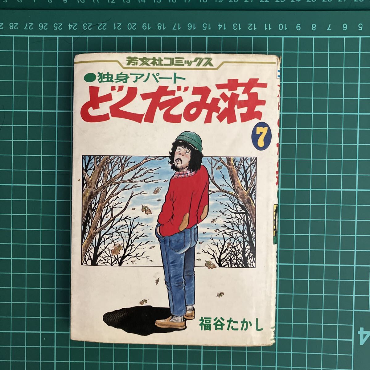 m5270 VINコミック☆独身アパートどくだみ荘／福谷たかし／全35巻うち4