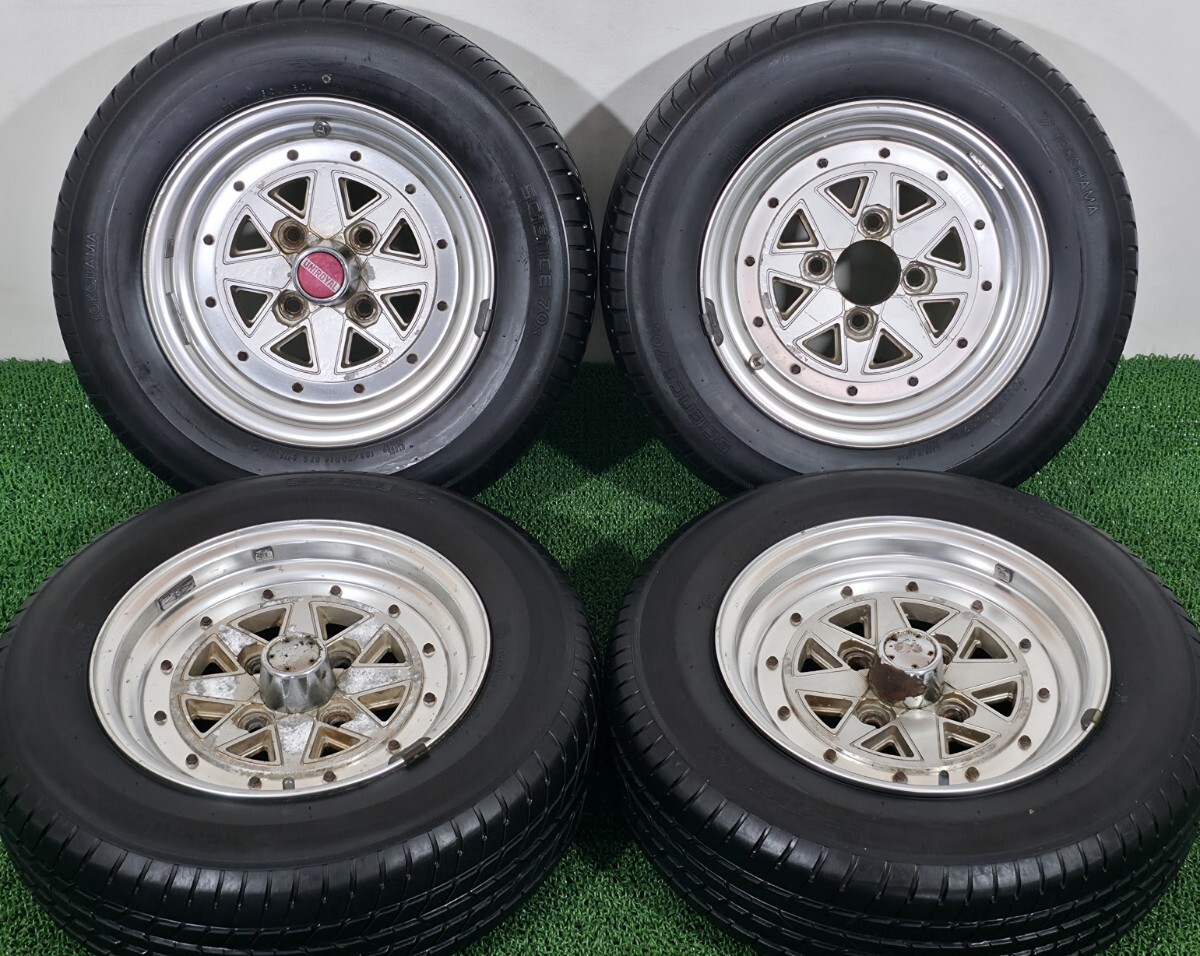 当時物！ 希少！ENKEI UNIROYAL ユニロイヤル 13インチ ホイール4本 