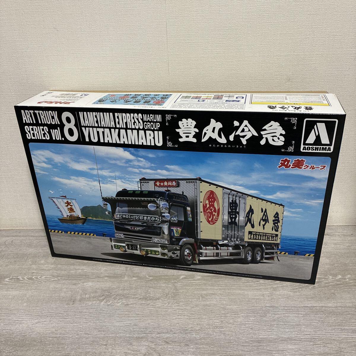 アオシマ1/32 　アートトラックシリーズ　丸美グループ　大虎丸 新品】アオシマ1/32 アートトラック 丸美グループ成田商事大虎丸 No1