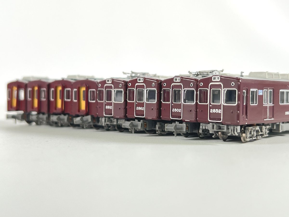 マイクロエース A1996 阪急2800系 3扉 冷房改造車 8両セット【ジャンク