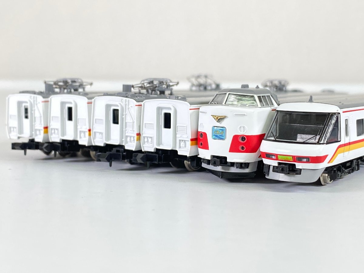 ジャンク品】TOMIX 381系 スーパーくろしお旧塗装 モハ380-50 動力車の