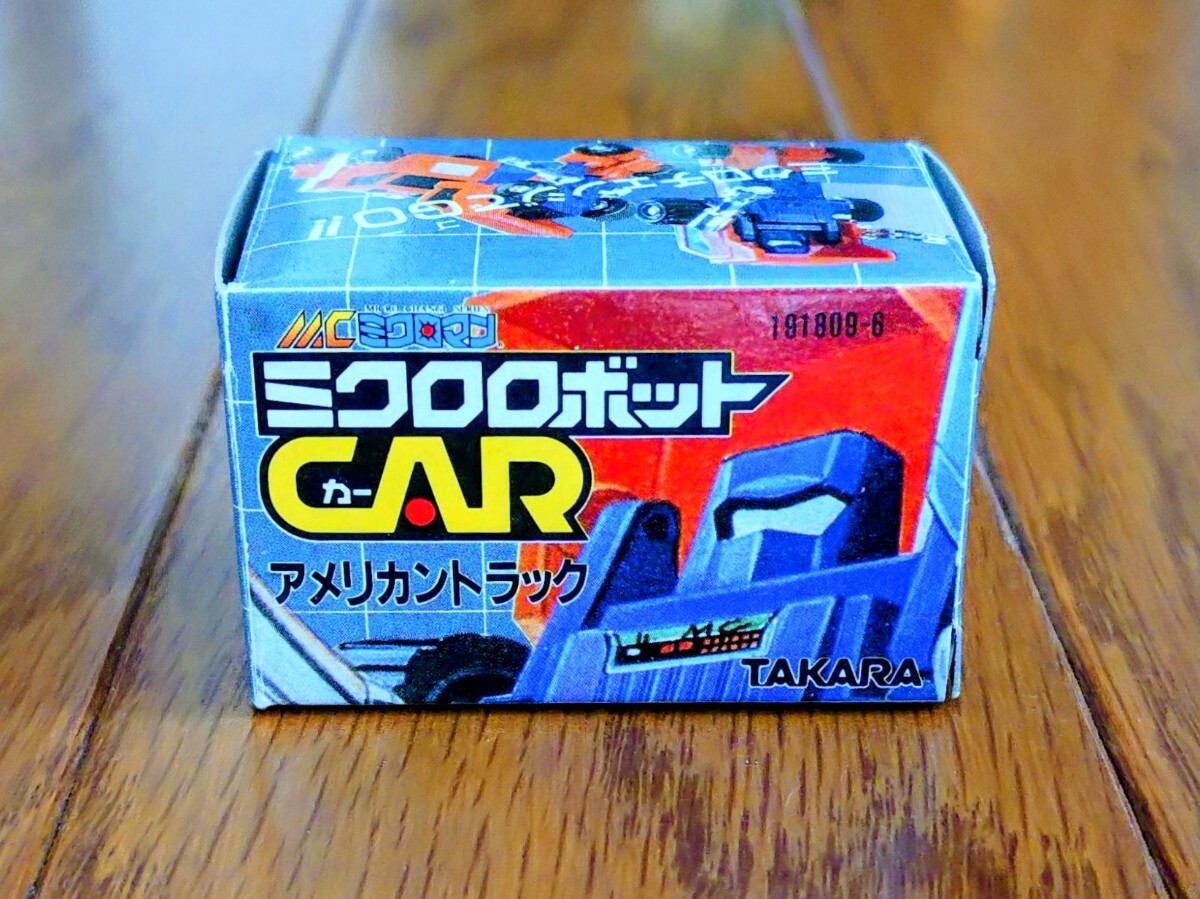 新品】旧タカラ ダイアクロン カーロボット ミクロマン ミクロチェンジ