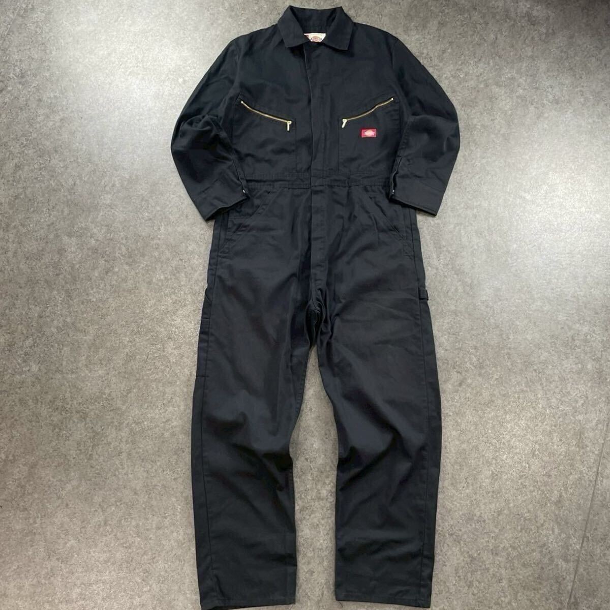 ディッキーズ/Dickies DEAR ROCK SKULL JAPAN 作業服 ツナギ/つなぎ