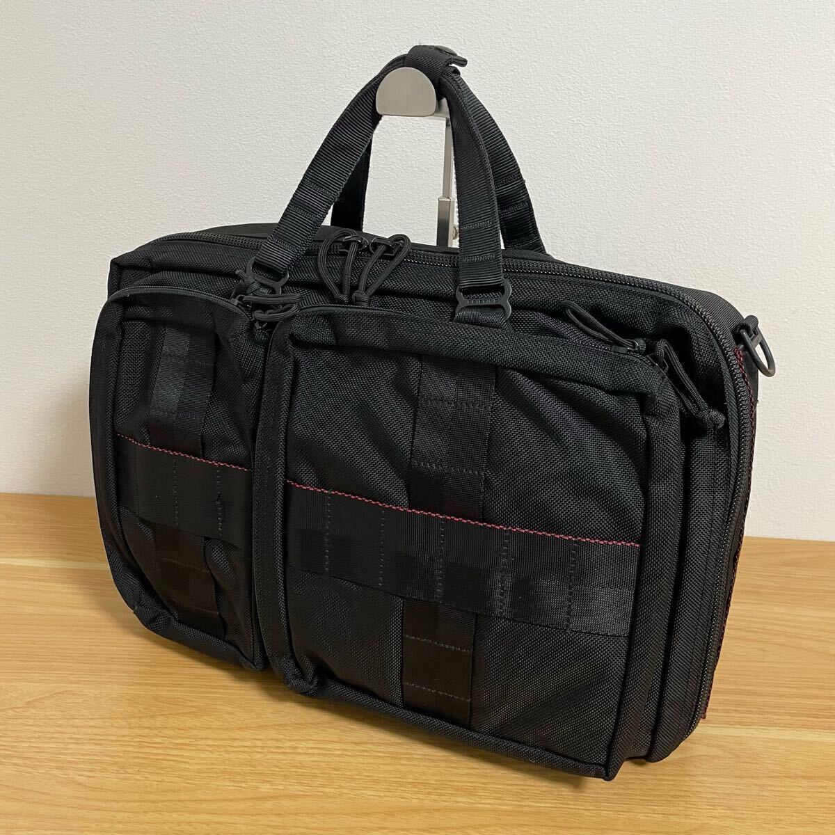 1B3149/ブリーフィング BEAMS PLUS別注 3WAY BAG コヨーテ BRIEFING 