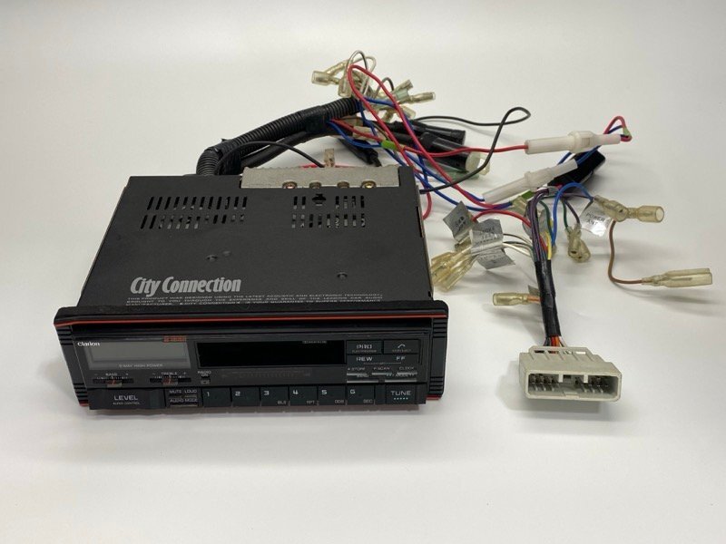 中古】【ジャンク】1円出品 カーオーディオセット Clarion City