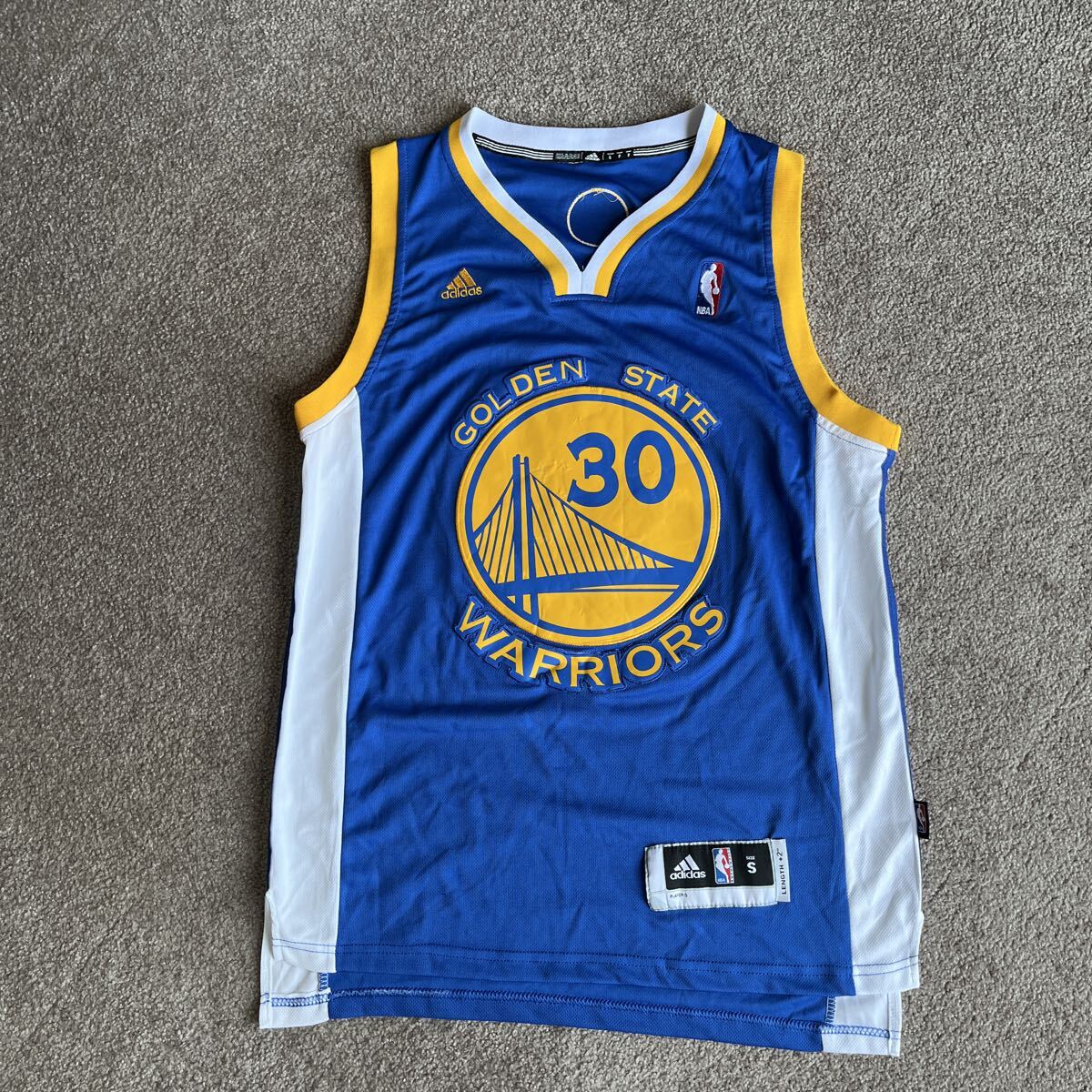 未使用】新品 NBA ゴールデンステート・ウォリアーズ ゲームシャツ