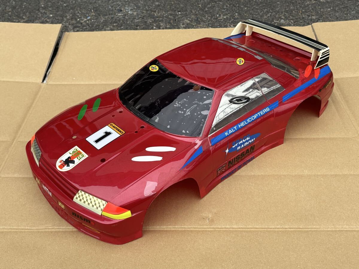 ラジコンボディ タミヤ 1/10 NISSAN GT-R (R32) スカイライン ブラック