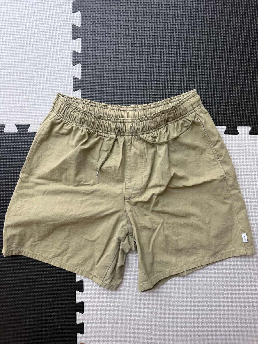 新品】09ss L wtaps khaki leopard shorts ダブルタップス ショート