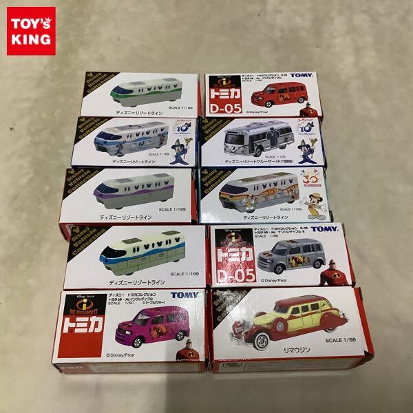 ぼぼ未使用品 完品 東京ディズニーリゾートライン 鉄道模型 箱付き 検