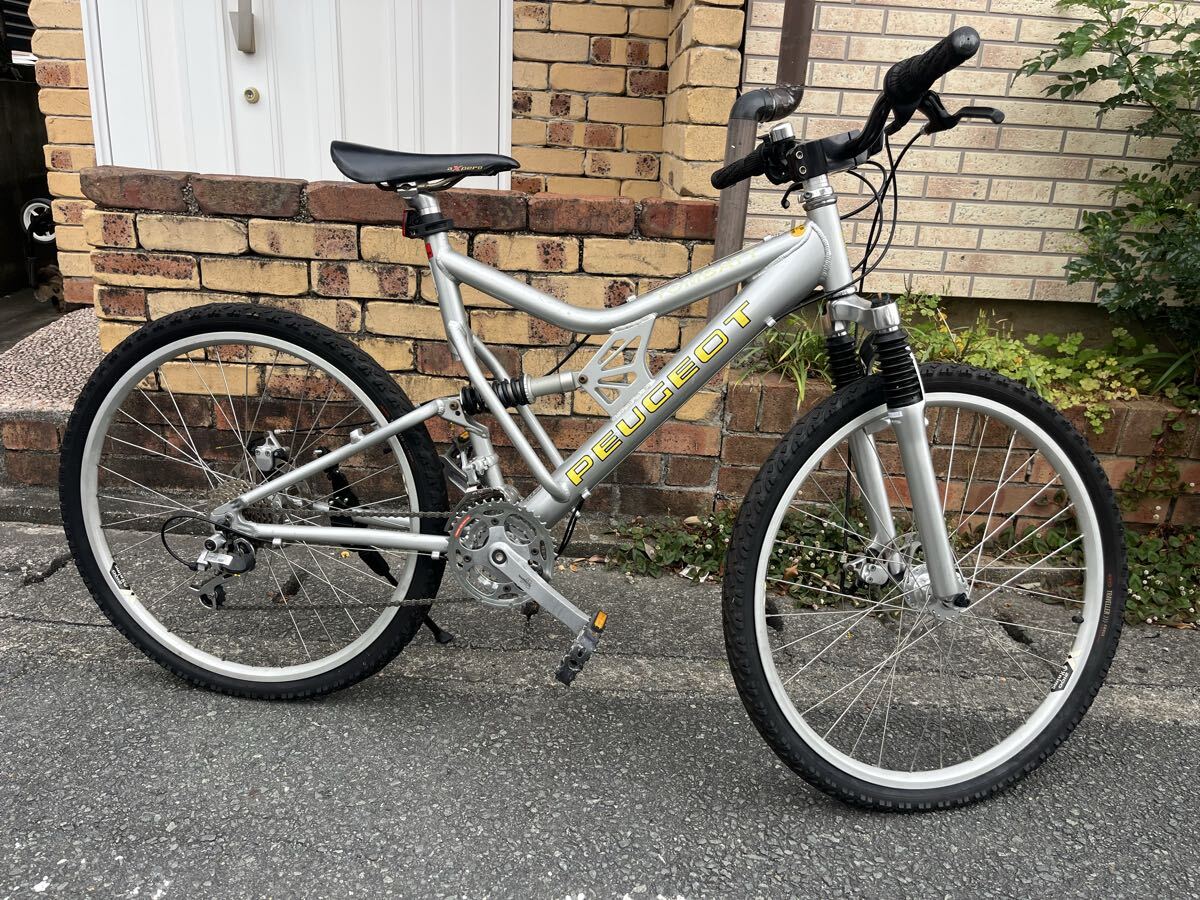 マウンテンバイク フルサス 26インチ PEUGEOT EXOCET 7005 アルミ