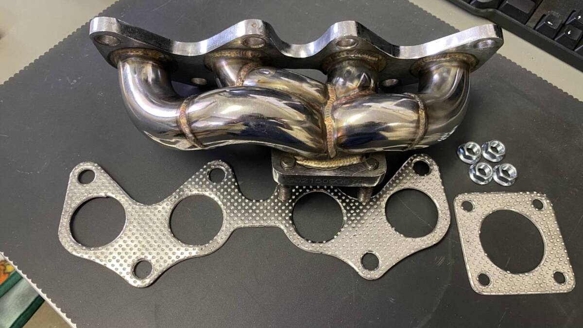中古】ランクル70 ステンレスエキマニ PZJ70 1PZ用 3500ディーゼルの