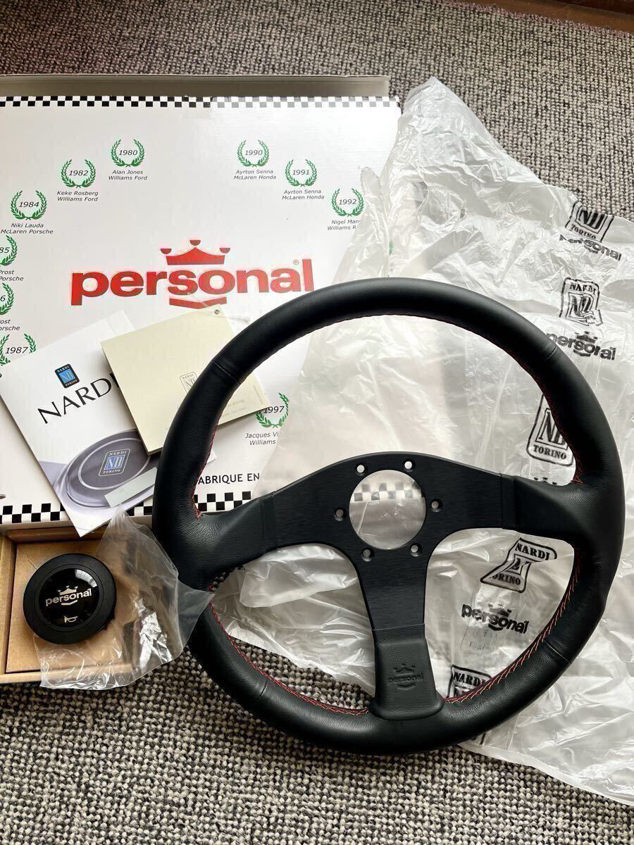 傷や汚れあり】Le MANSルマン 小径 ウッドステアリング 32Φ NARDI