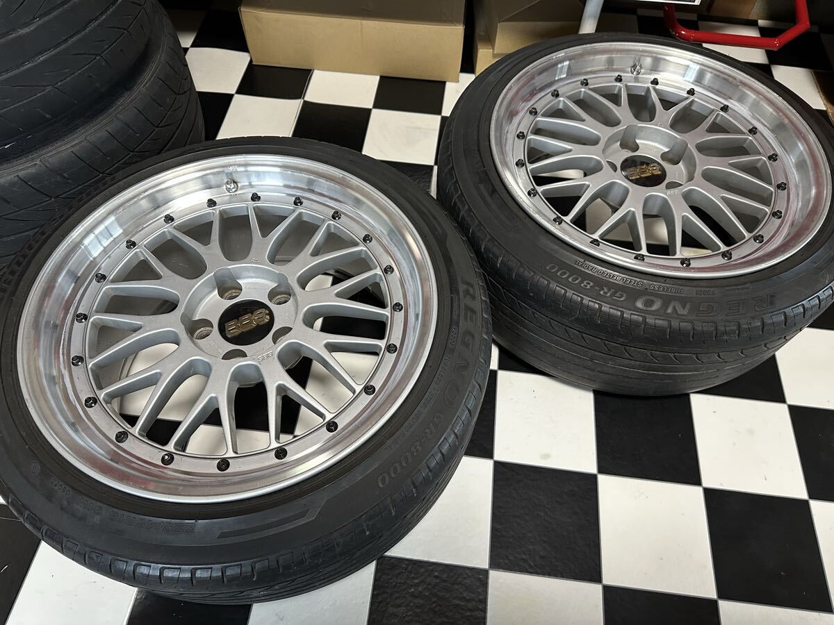 BBS LM 18インチ ディスク 2枚 リバレル 8J BBS LM 18インチ 10J ☆ BBS-