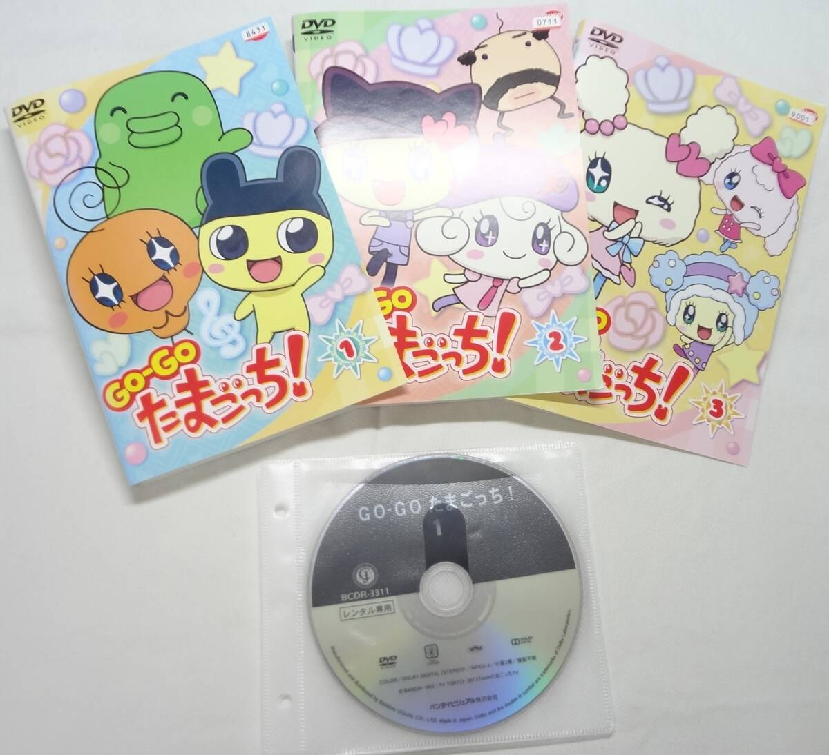 J9 レンタル落ち DVD たまごっち 全35巻セットの落札情報詳細