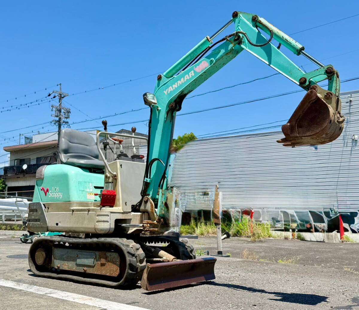 中古】林内作業車 ヤンマーディーゼル CD2101T セル付き クローラー
