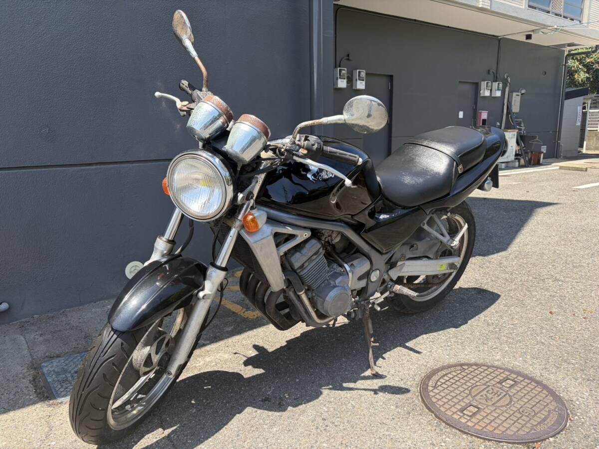 東京葛飾区発 KAWASAKI BALIUS バリオス 1型 ZR250A レストアベース 
