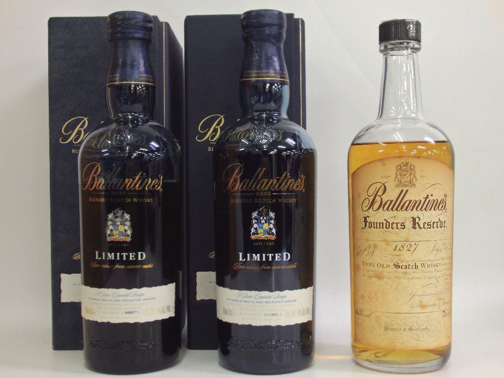 2337】未開栓 Ballantine's バランタイン シングルバレル バーボン