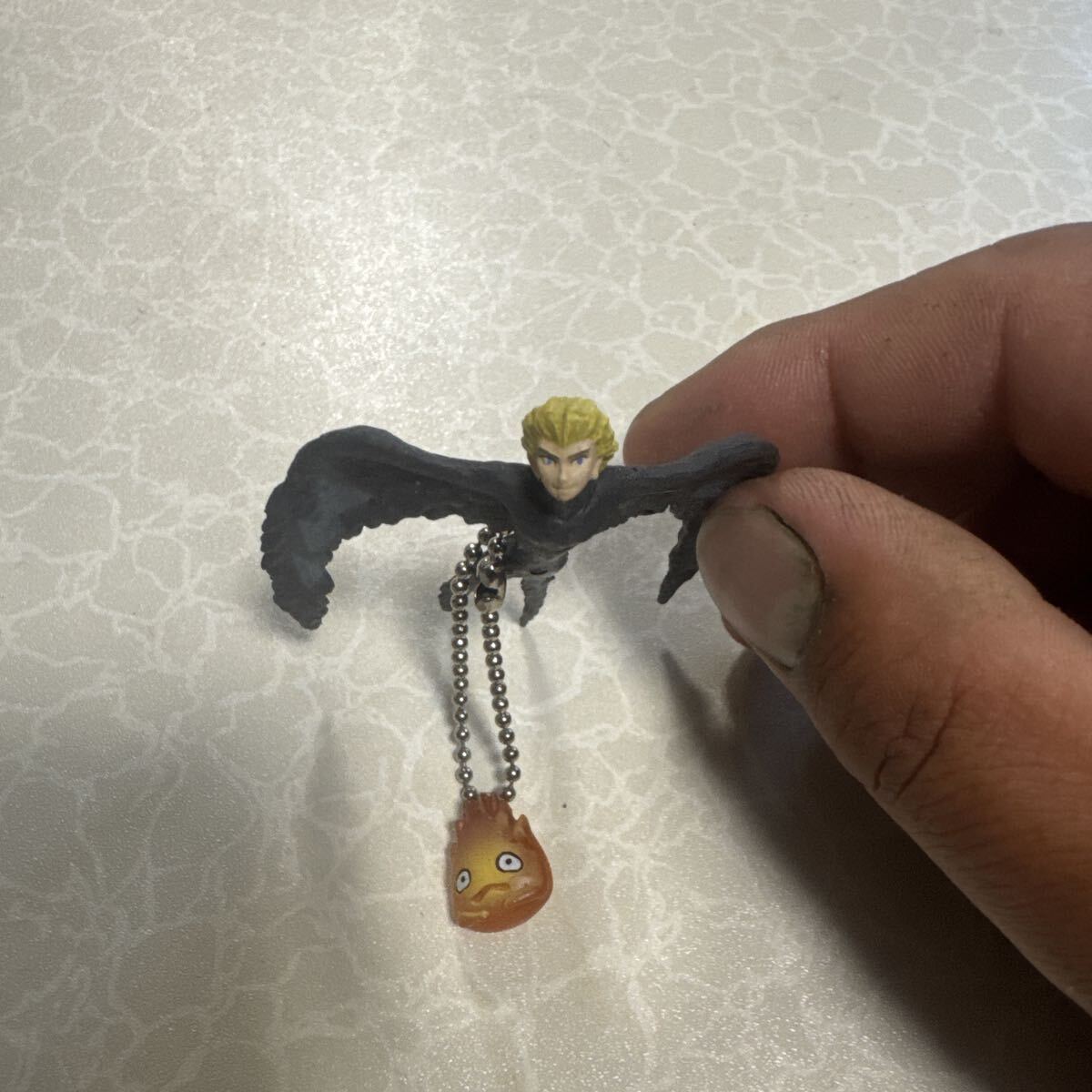 ハウルの動く城 キーホルダー フィギュア マルクル ヒン 3点セット 