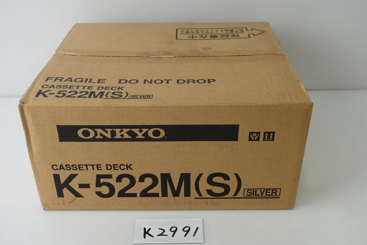 ONKYO K-200 Wカセットデッキ 動作品の落札情報詳細 - Yahoo