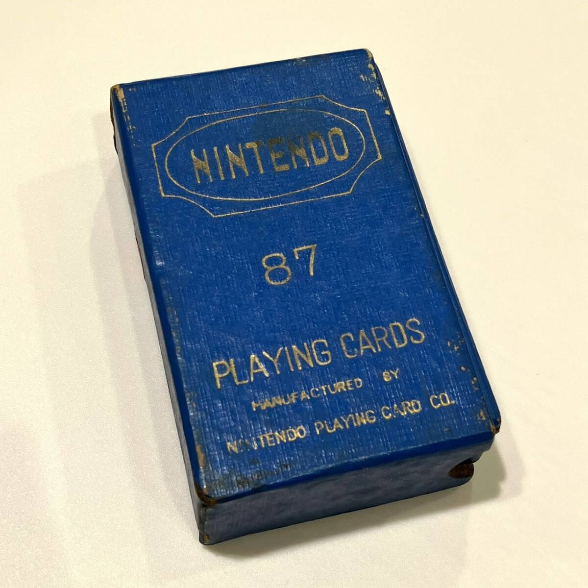 やや傷や汚れあり】任天堂 昔のトランプ レトロ NINTENDO 77 PLAYING