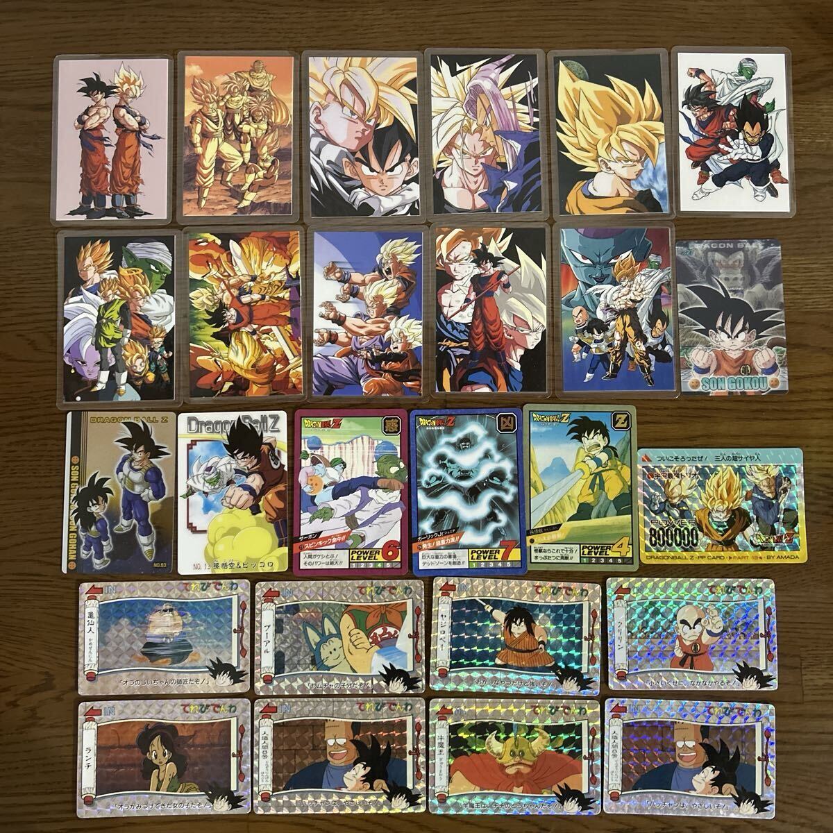 傷や汚れあり】ドラゴンボール 無印 初期 ラミカ ラミネートカード 14