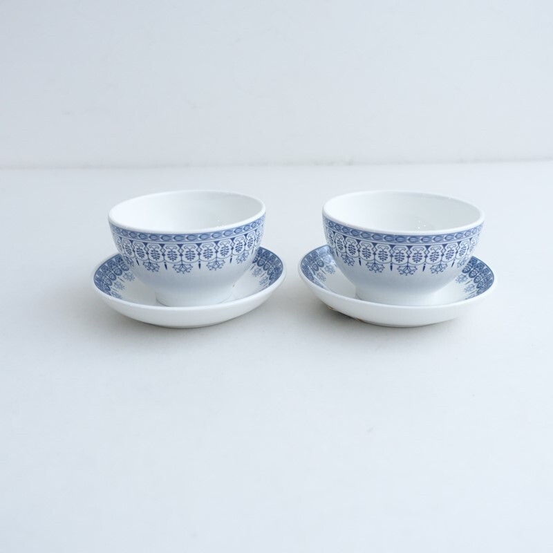 新品】☆WEDGWOOD ウェッジウッド／ブルートンキン／カップ＆ソーサー
