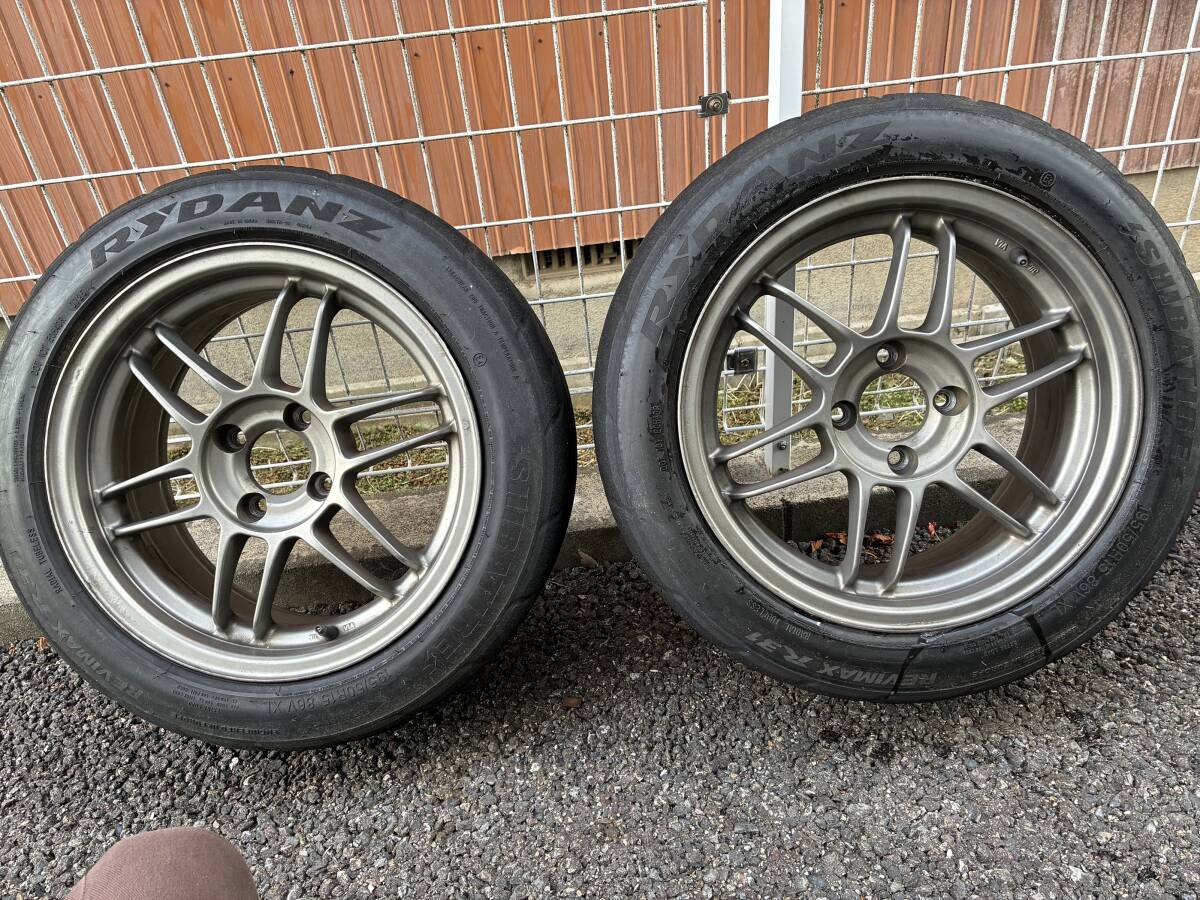ENKEI エンケイ rpf1 15inch 7j +41 100 4本セット 白 超軽量！美品
