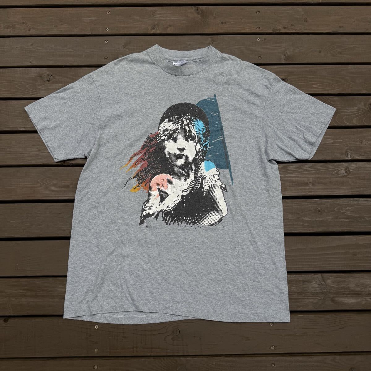 80s レミゼラブル Les Miserables Tシャツ ヴィンテージ USA製 当時物