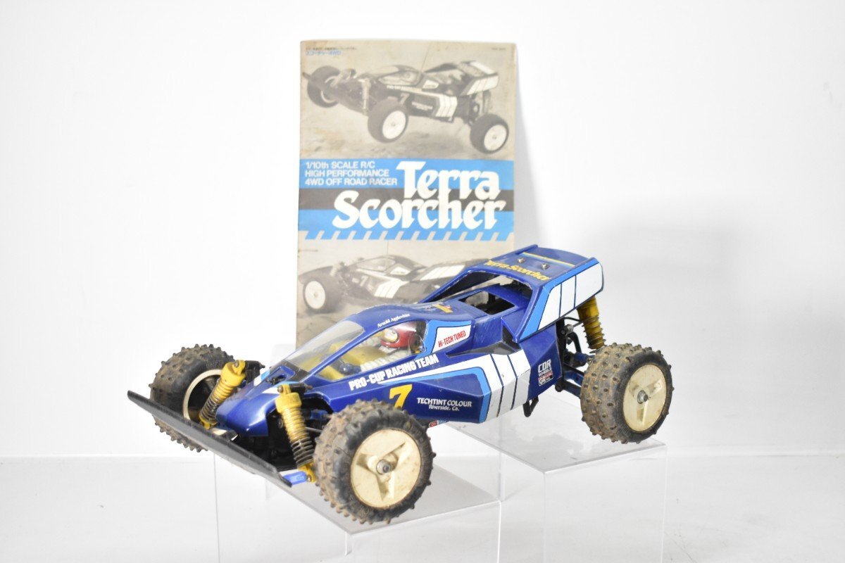 A1412] TAMIYA ラジコン 1/10 ネオ スコーチャー ブルーメタリック(TT
