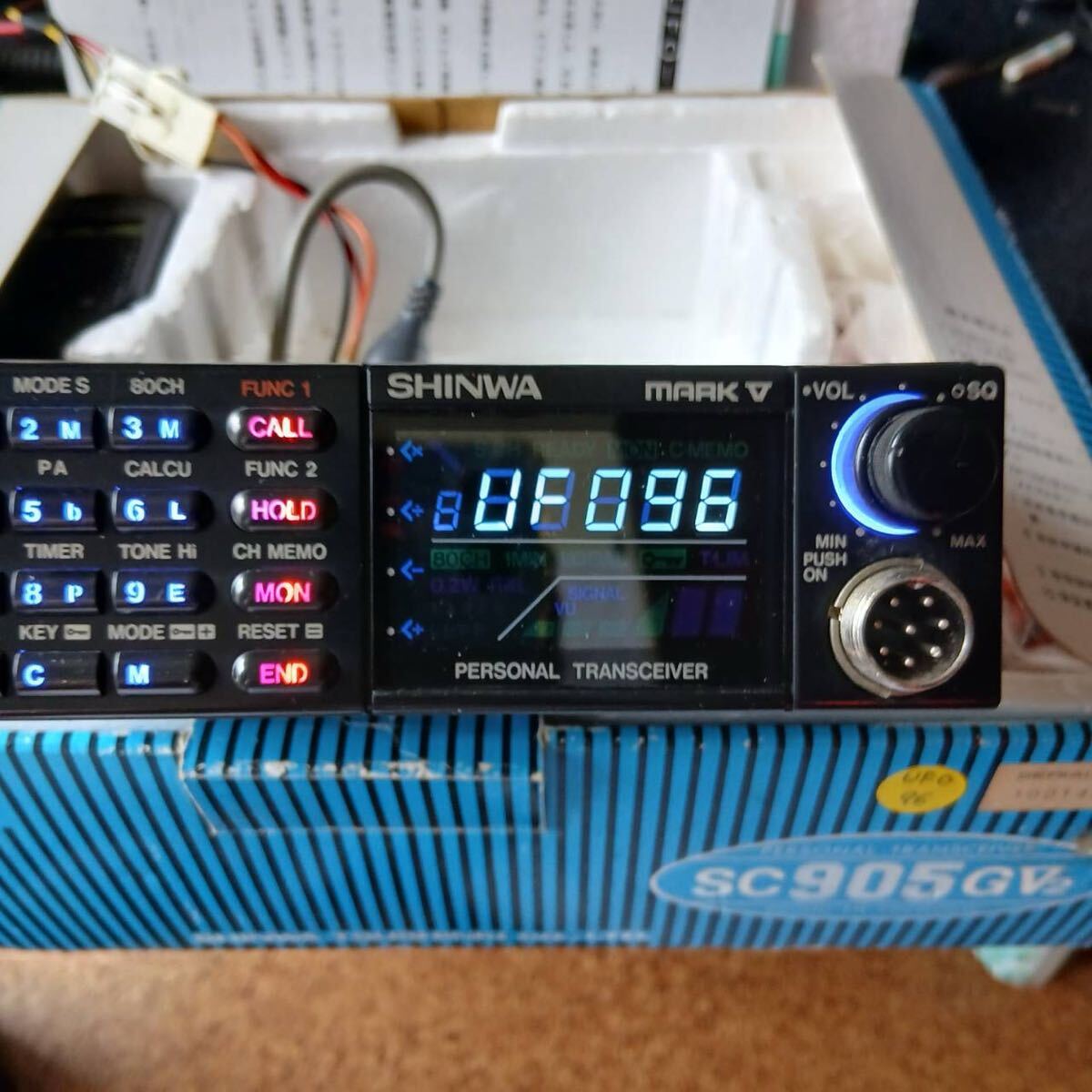 中古□MASPRO パーソナル無線モービルテナP714R カーアンテナ 約112