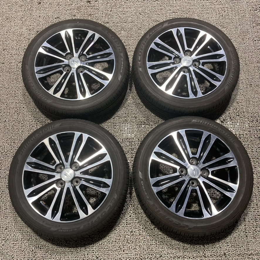 ジムニー jb23 純正ホイール塗装品17年06週タイヤホイール4本セット 
