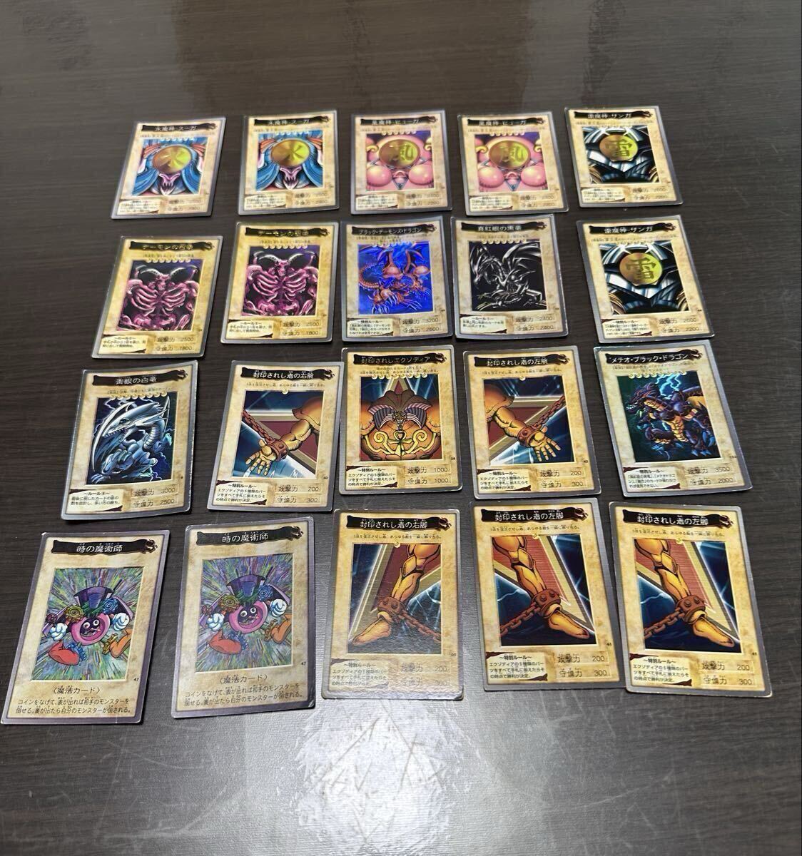 KONAMI 遊戯王 ブースター5 カードダス 筐体 台紙 中古の落札情報詳細
