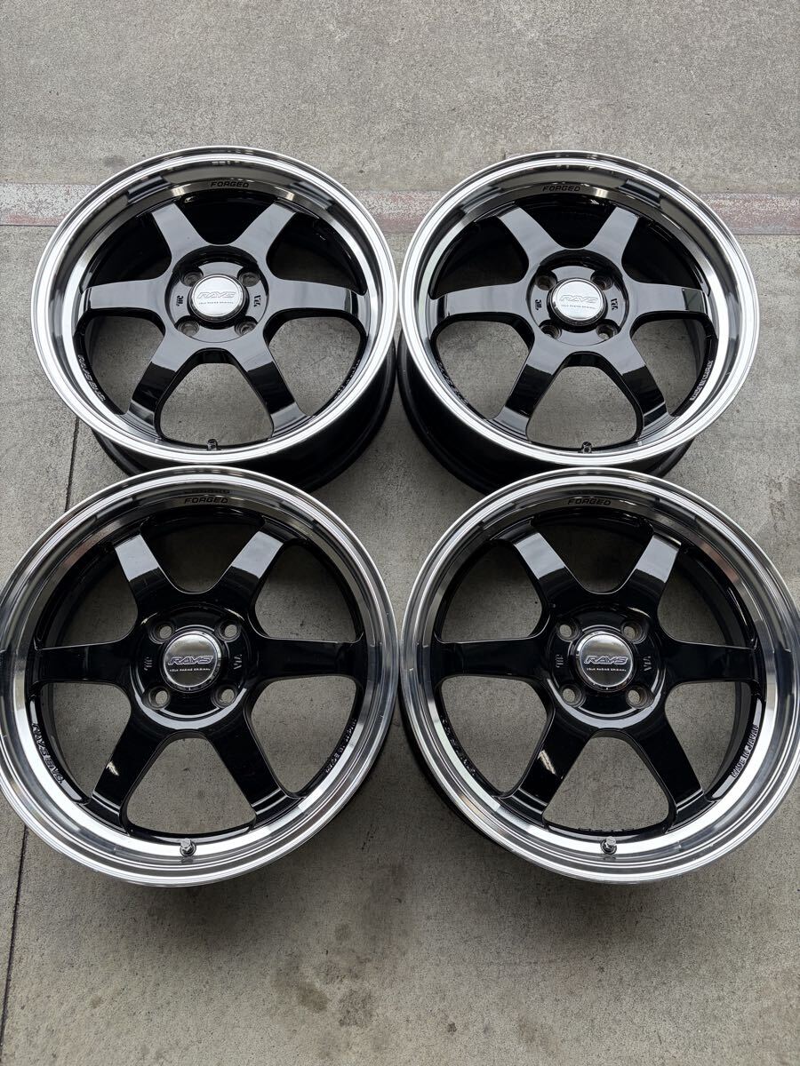 中古】ワーク ユーロライン！16インチ！7J！100／4穴！165/40/16タイヤ