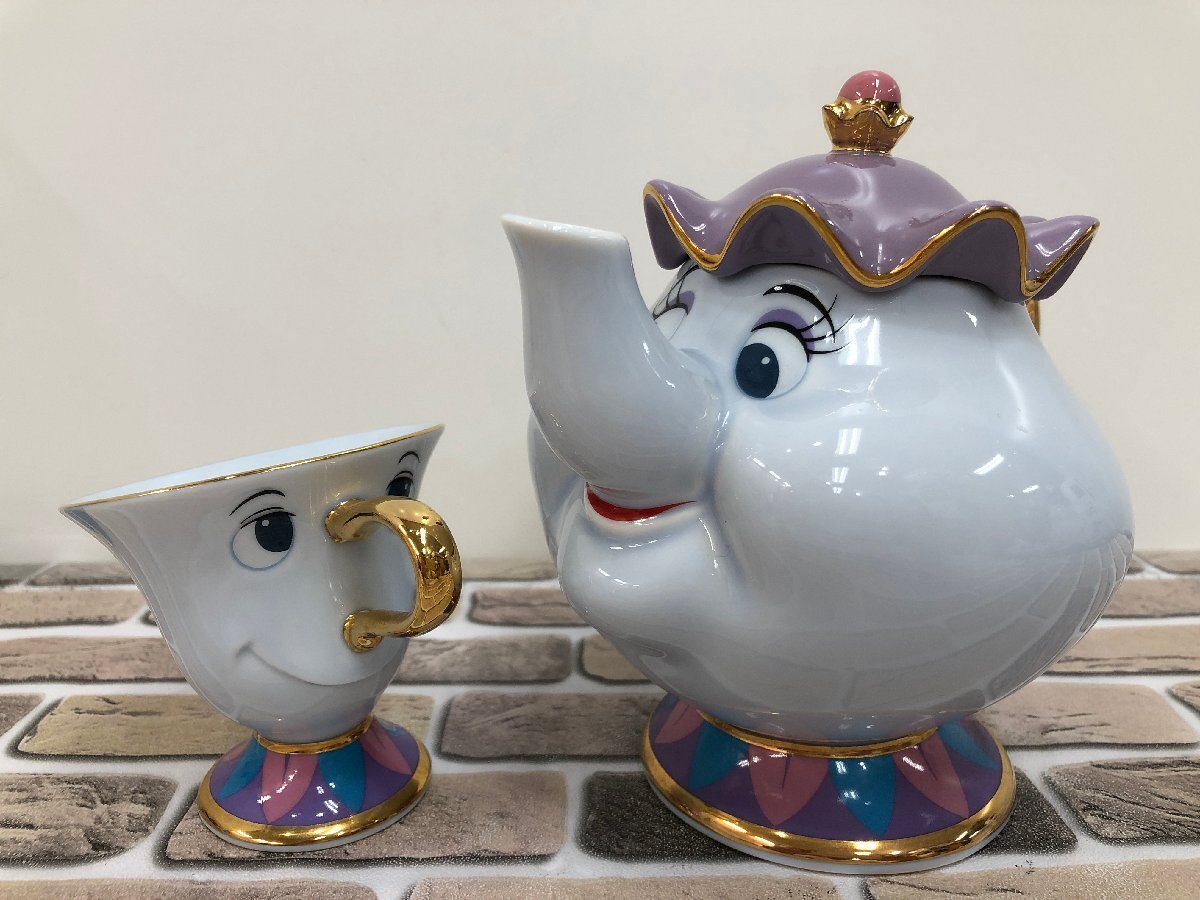 中古】美女と野獣 ティーセット お皿 食器の落札情報詳細 - Yahoo