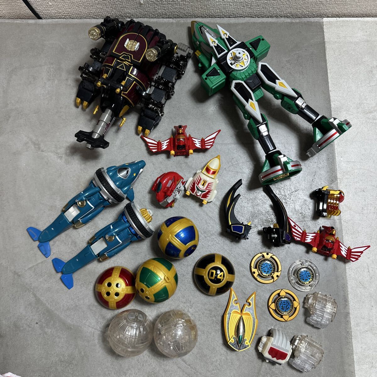 豪華セット！忍風戦隊ハリケンジャー 天雷旋風神セット 旋風神 轟雷神