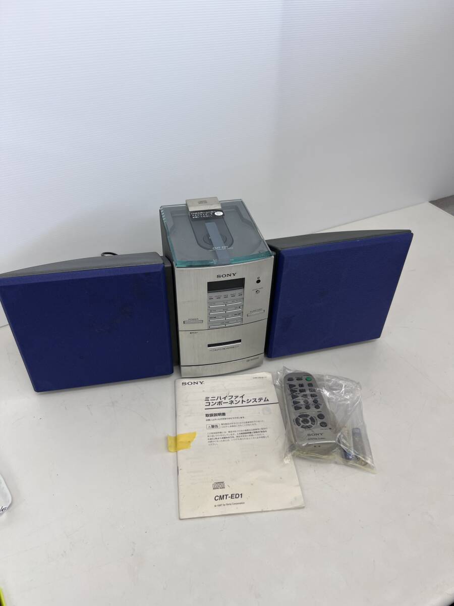 中古】◇SONY CMT－C7NT CD・MDミニコンポ リモコン付き◇の落札情報