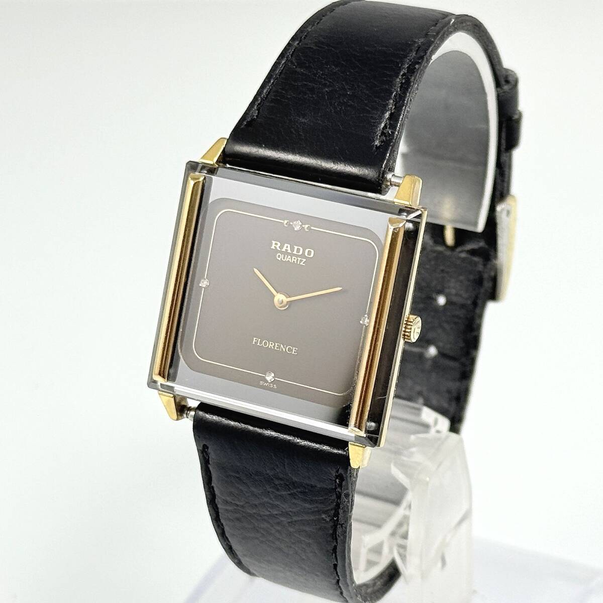 1円～ RADO ラドー フローレンス 160.3605.2 ホワイトローマン