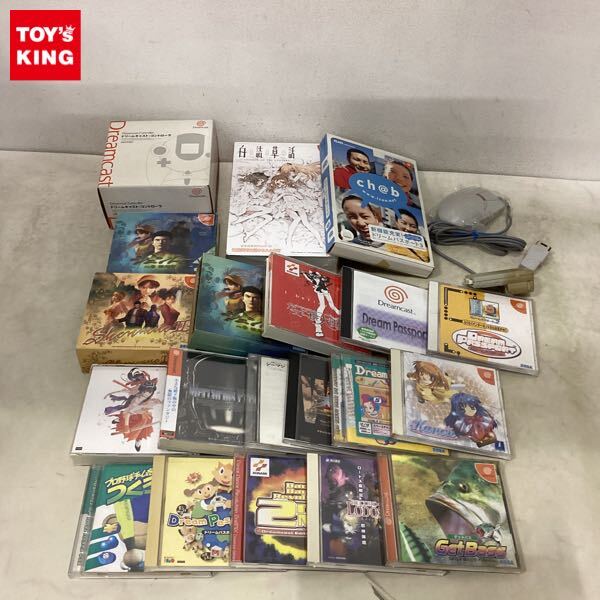 中古】【美品・完品】ドリームキャスト DC 湯川専務 付属品未開封+お宝